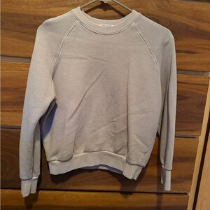 perfectwhitetee Women's Crewneck Sweater dusty pink xs